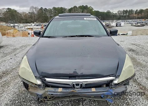 2007 Honda Accord Ex z USA, uszkodzony, nr VIN 1HGCM66557A093501